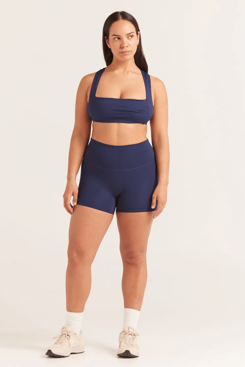 Aire Grace Crop - Midnight Navy