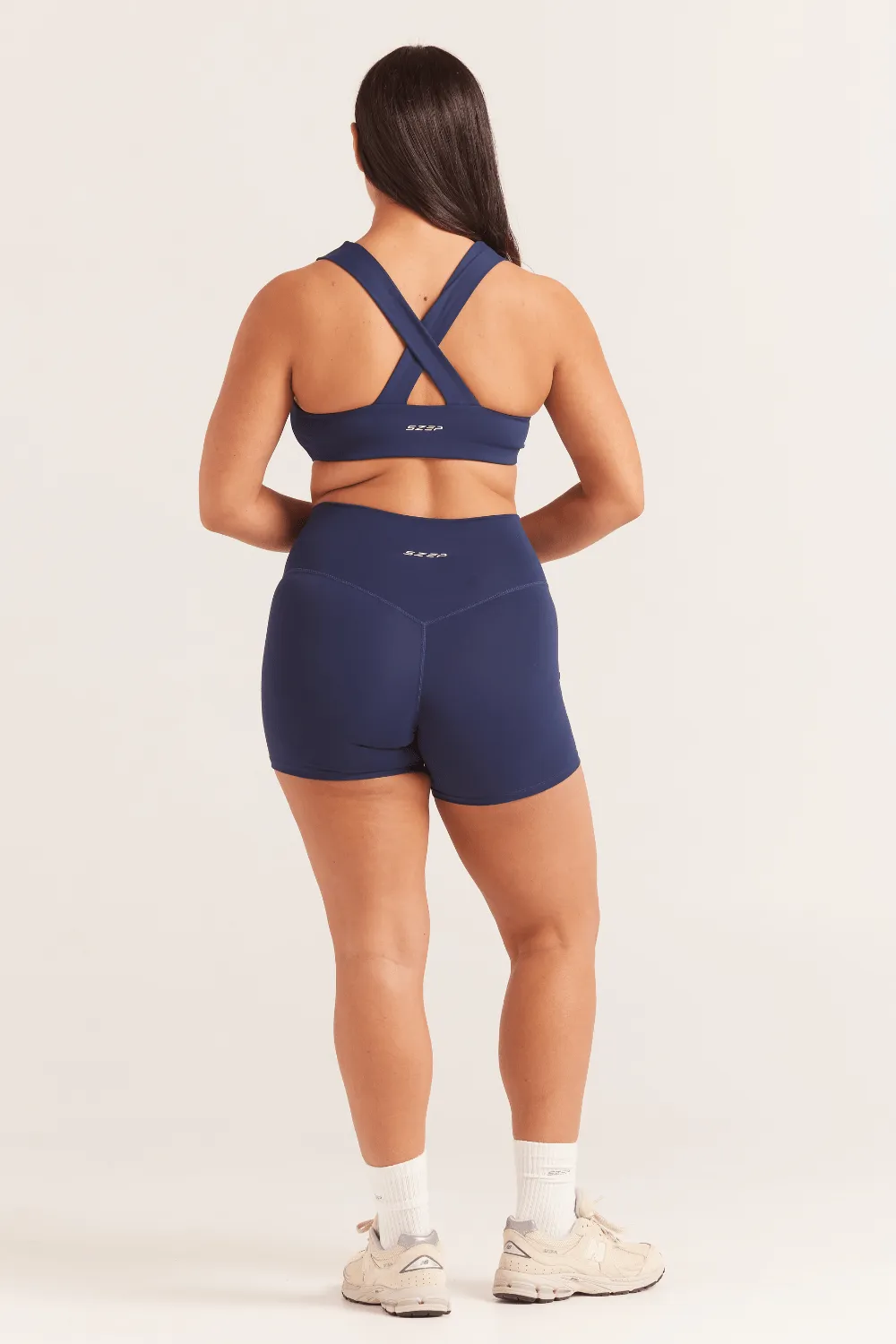Aire Grace Crop - Midnight Navy