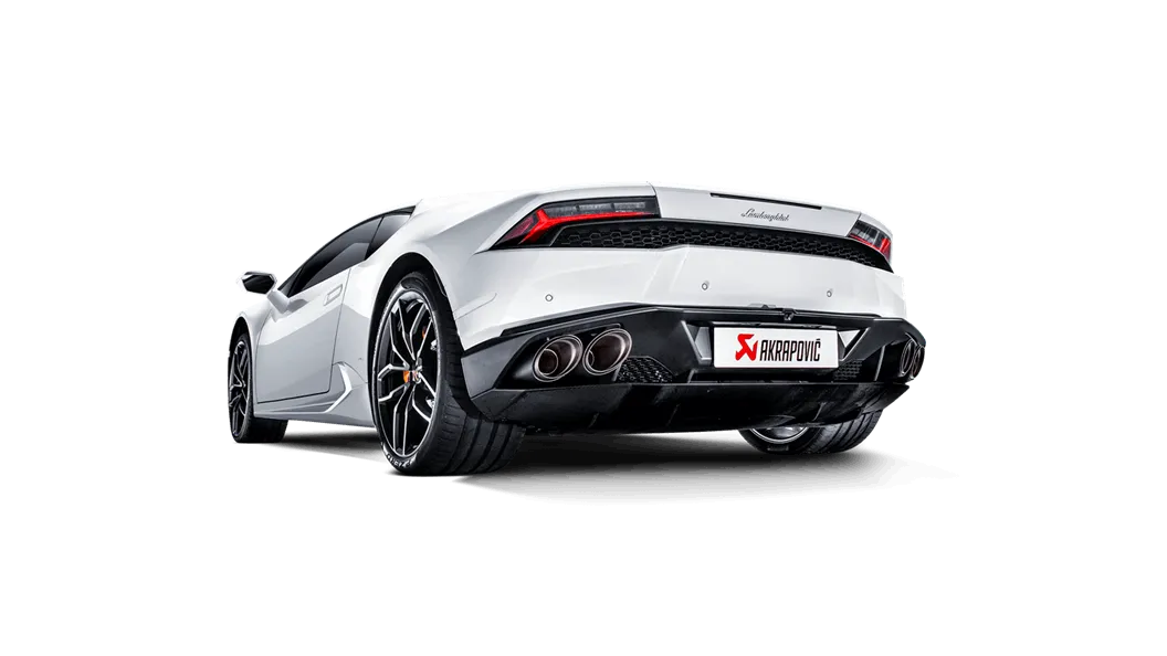 Akrapovič Slip-On Line (Titanium) for Lamborghini Huracán LP 610-4 Coupé/Spyder 2014-2018