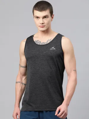 Alcis Men Brand Logo Printed Anti Static Slim Fit T-shirt