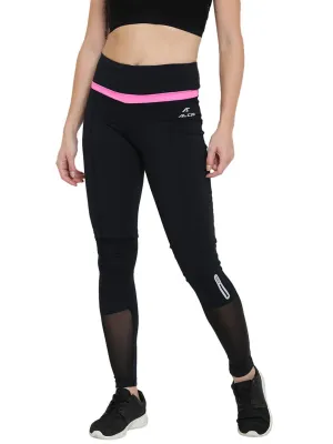 Alcis Womens Solid Black Legging AKRUWLG0930254