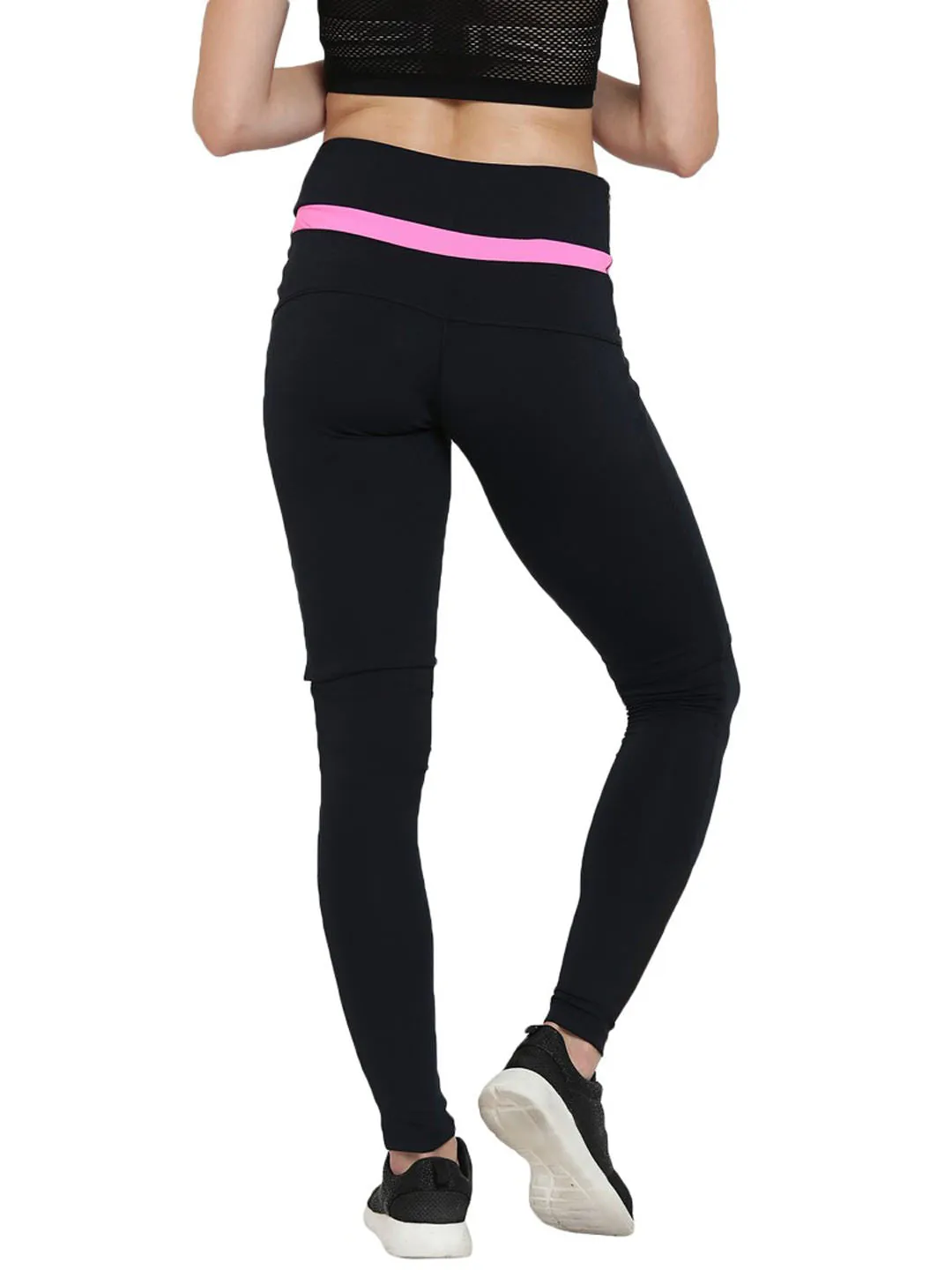 Alcis Womens Solid Black Legging AKRUWLG0930254
