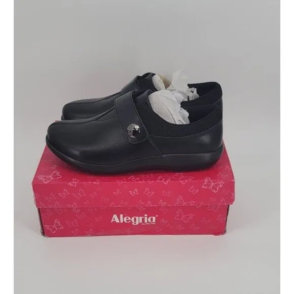 Alegria Danni Jet Black Shoe Womens Size 10.5 Retail $90