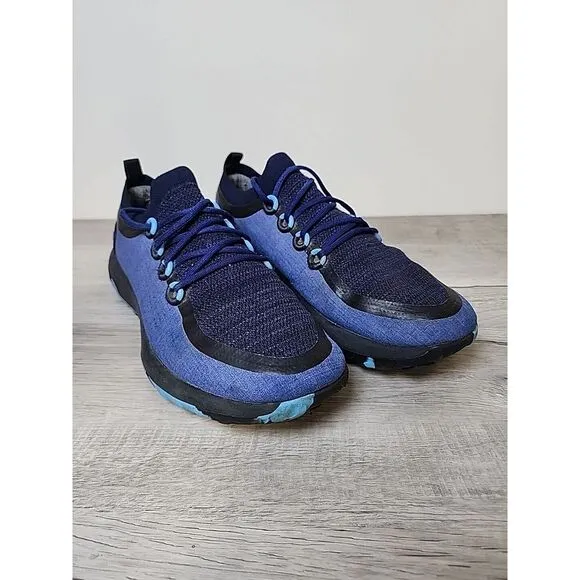 Allbirds Athletic Shoes ReRun Trail Runners‎ SWT Men's 13 Blue Water Repellent