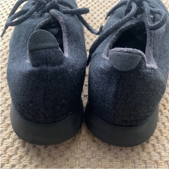 Allbirds Men's Dark Gray Wool RunnerLace Up Sneakers 10M