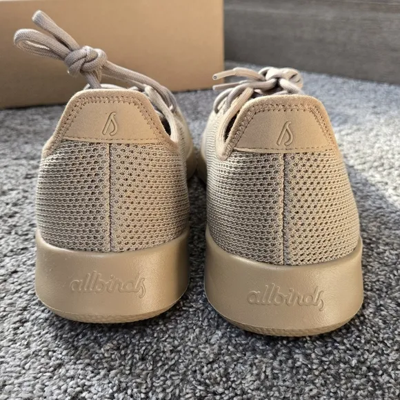allbirds Men's Tree Runners Sneakers in Hazy Beige NEW size 12