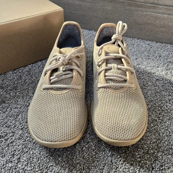 allbirds Men's Tree Runners Sneakers in Hazy Beige NEW size 12