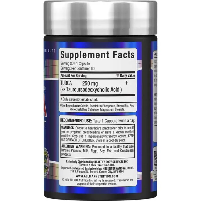Allmax TUDCA 60 Caps