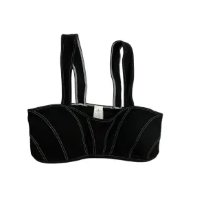 ALO Yoga Alosoft Sunray Bra in Black White