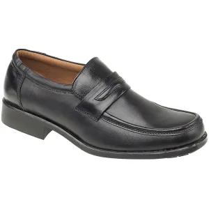 Amblers Manchester Leather Loafer Slip On Mens Shoes
