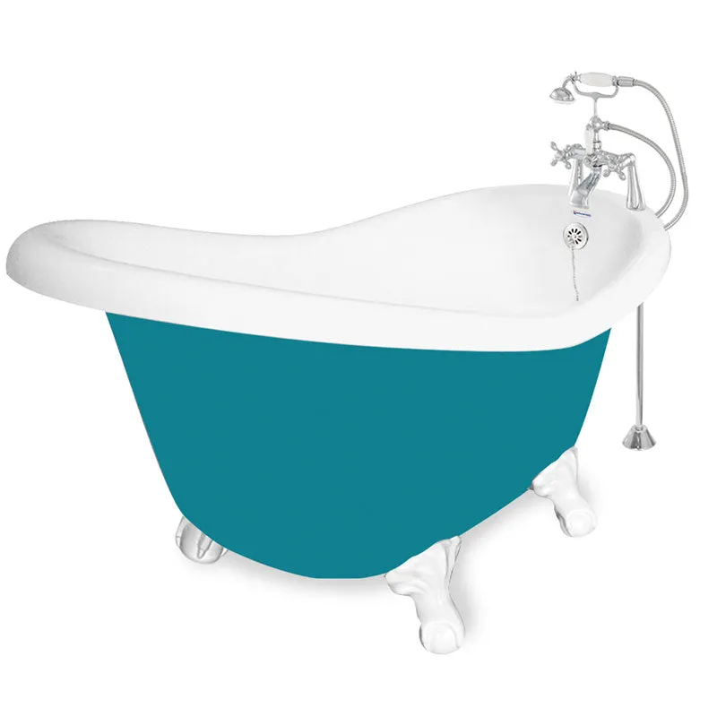 American Bath Factory Ascot 60" Splash of Color AcraStone Package