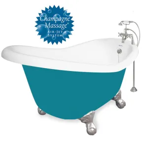 American Bath Factory Champagne Marilyn 67" Splash of Color AcraStone Package