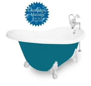 American Bath Factory Champagne Marilyn 67" Splash of Color AcraStone Package