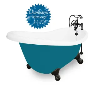 American Bath Factory Champagne Marilyn 67" Splash of Color AcraStone Package