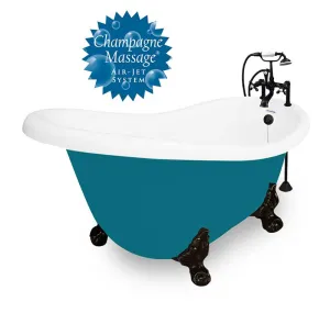 American Bath Factory Champagne Marilyn 67" Splash of Color AcraStone Package