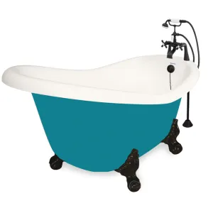 American Bath Factory Marilyn 67" Bisque AcraStone Package
