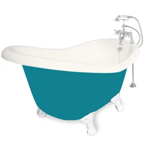 American Bath Factory Marilyn 67" Bisque AcraStone Package