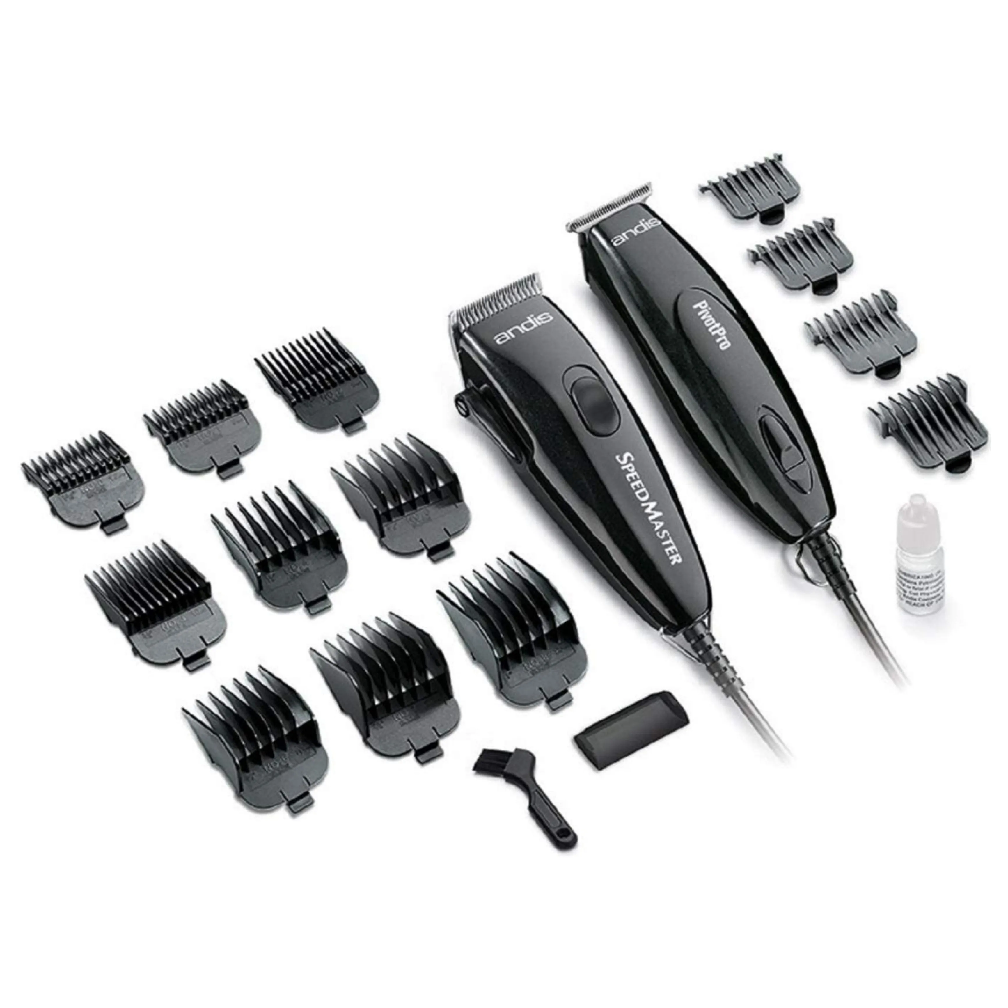 Andis Pivot Motor Adjustable Clipper & Corded Trimmer Combo
