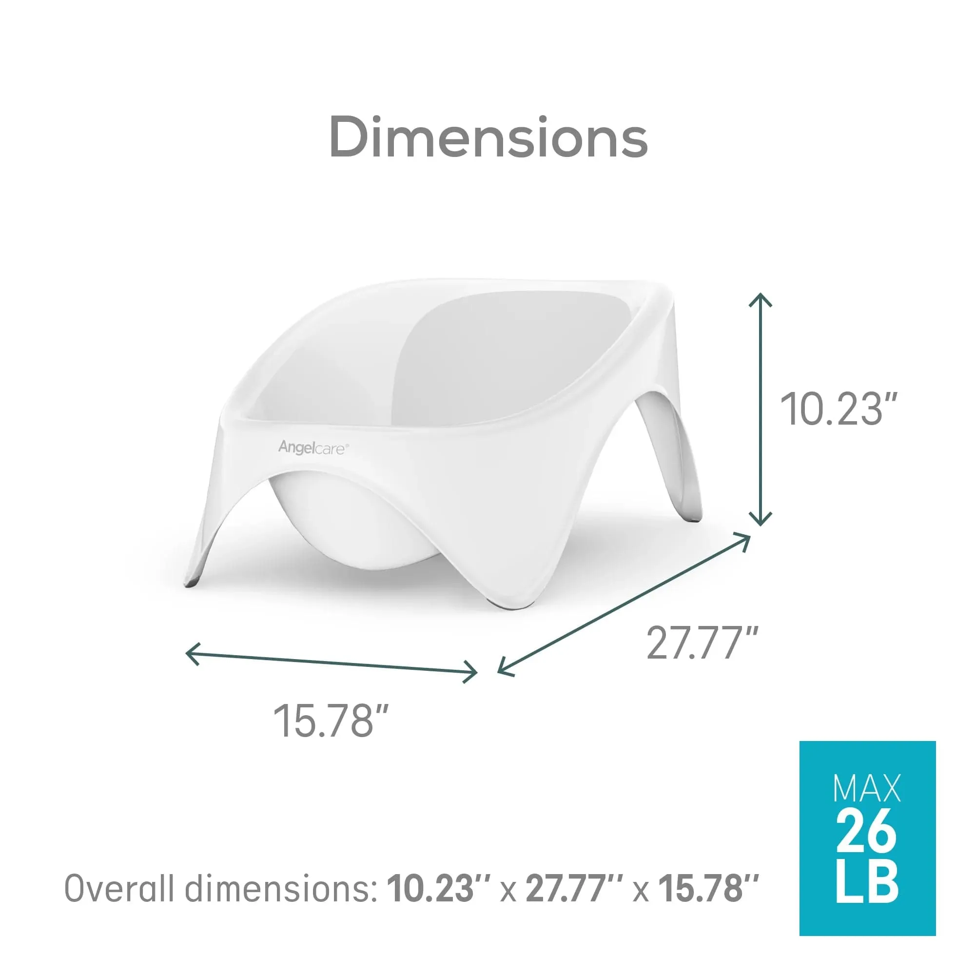 Angelcare 2in1 Baby Bathtub