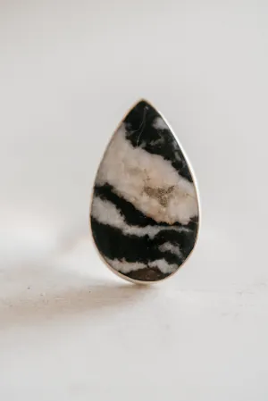 Annalise Ring | Zebra Skin Jasper