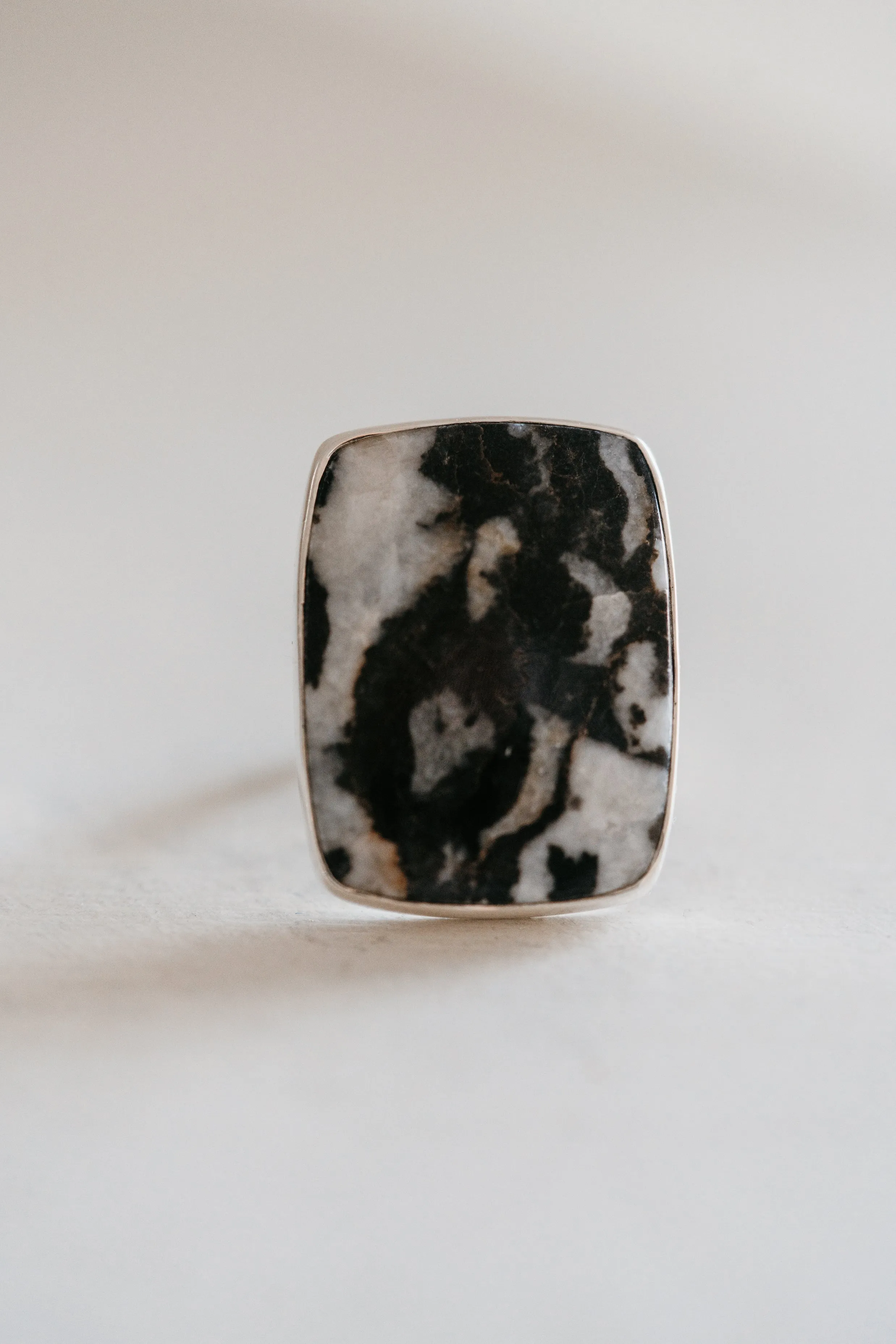 Annalise Ring | Zebra Skin Jasper