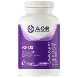 AOR PS 100mg 60 Vegi Capsules