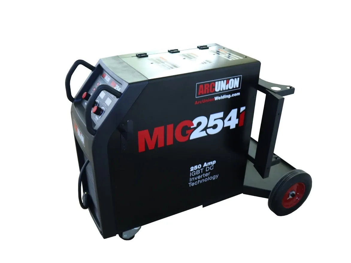 Arc Union Mig 254 I Multiprocess Mig and Stick Welder Package Dual Voltage 115V/230V