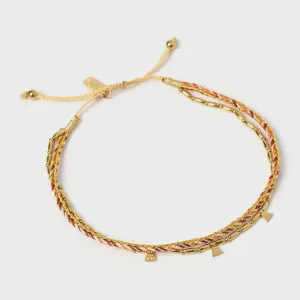 Arms Of Eve Bennie Gold Anklet - Desert