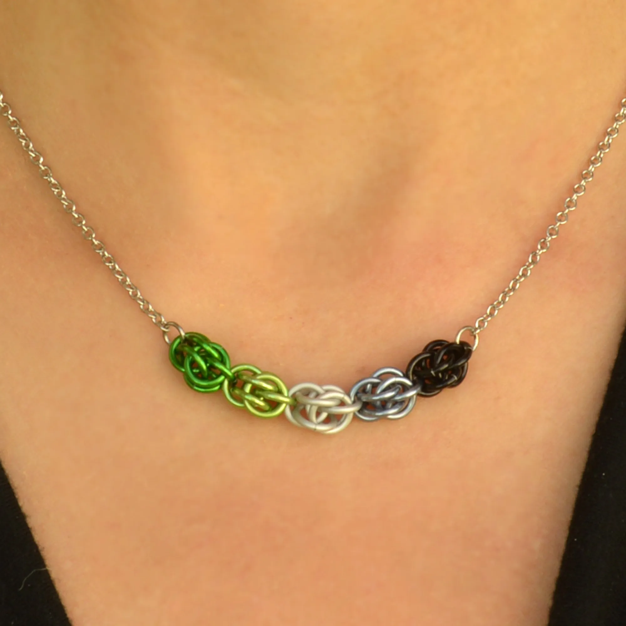 Aromantic Pride - Petite Necklace