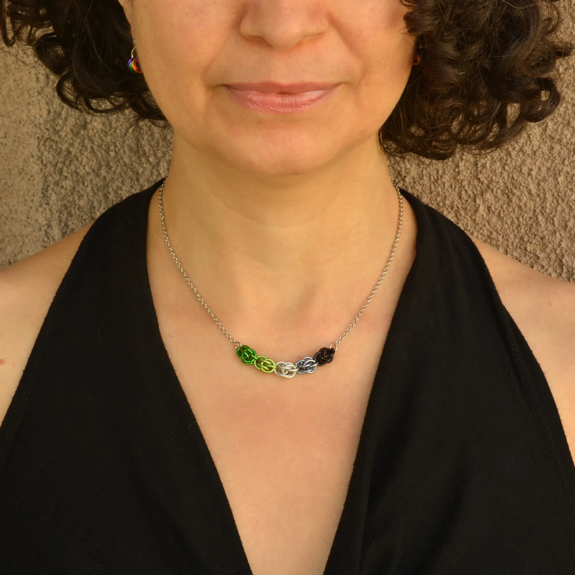 Aromantic Pride - Petite Necklace