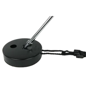 Artino Cello and Double Bass Endpin Stopper - Metal Black
