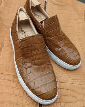 Ascot Ezee - Millenium Tan Crocodile