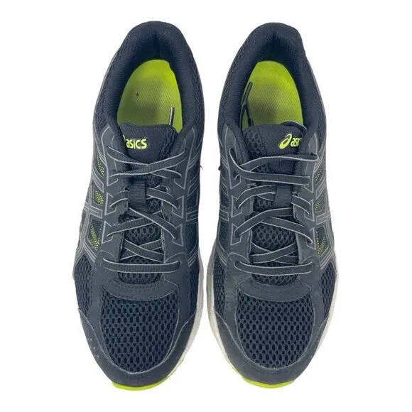 ASICS Gel Contend Black Running Shoes Size 39.5/ Womens 8 /Youth 6.5
