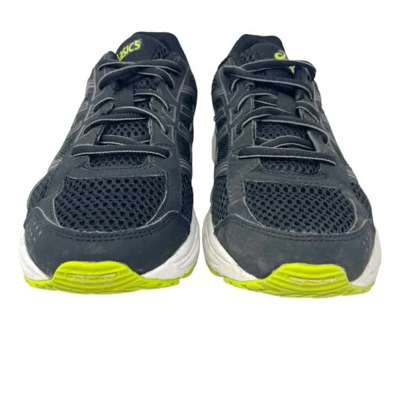 ASICS Gel Contend Black Running Shoes Size 39.5/ Womens 8 /Youth 6.5