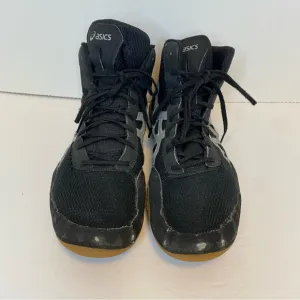 Asics Wrestling Shoes Matflex® 5 (J504N) Black and Light Gray Men’s Size 12