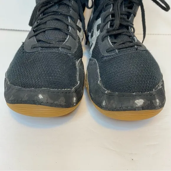 Asics Wrestling Shoes Matflex® 5 (J504N) Black and Light Gray Men’s Size 12