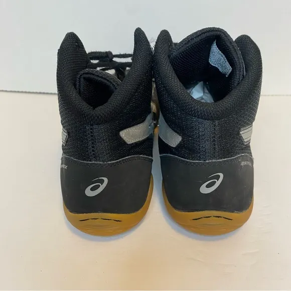 Asics Wrestling Shoes Matflex® 5 (J504N) Black and Light Gray Men’s Size 12