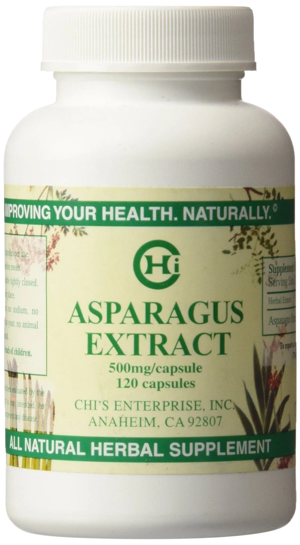 Asparagus Extract 120 Capsules