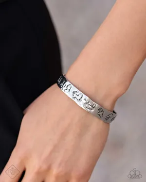 Astrology A-Lister - Silver Bracelet - Paparazzi Accessories - August 2024 Fashion Fix