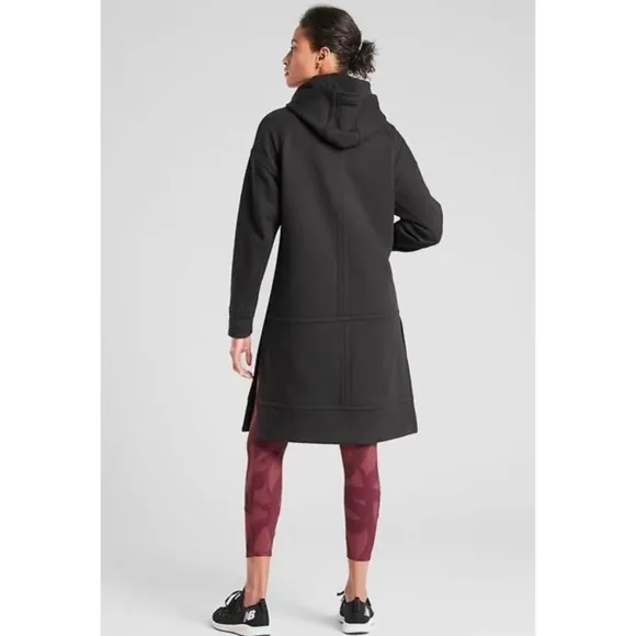 Athleta Tenacity Duster Long Jacket Hoodie