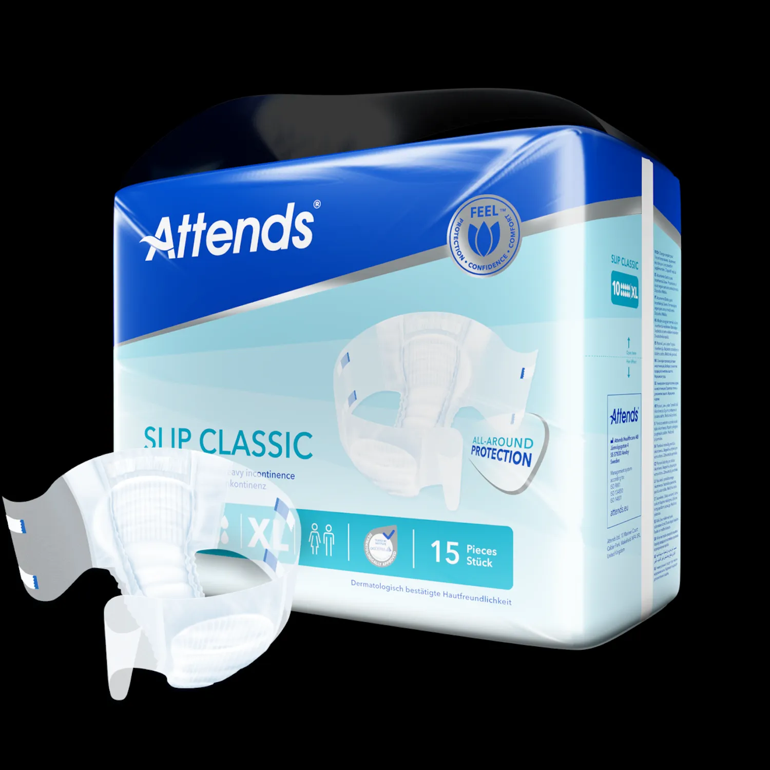 Attends Slip Classic 10 | XLarge | Pack of 15
