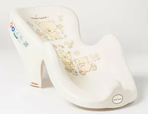 Baby Bath Support Seat Kids Anatomic Bath Chair Safe Non-Slip Tega Baby Teddy Beige