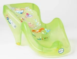 Baby Bath Support Seat Toddler Kids Anatomic Bath Chair Safe Non-Slip Tega Baby Aqua Green