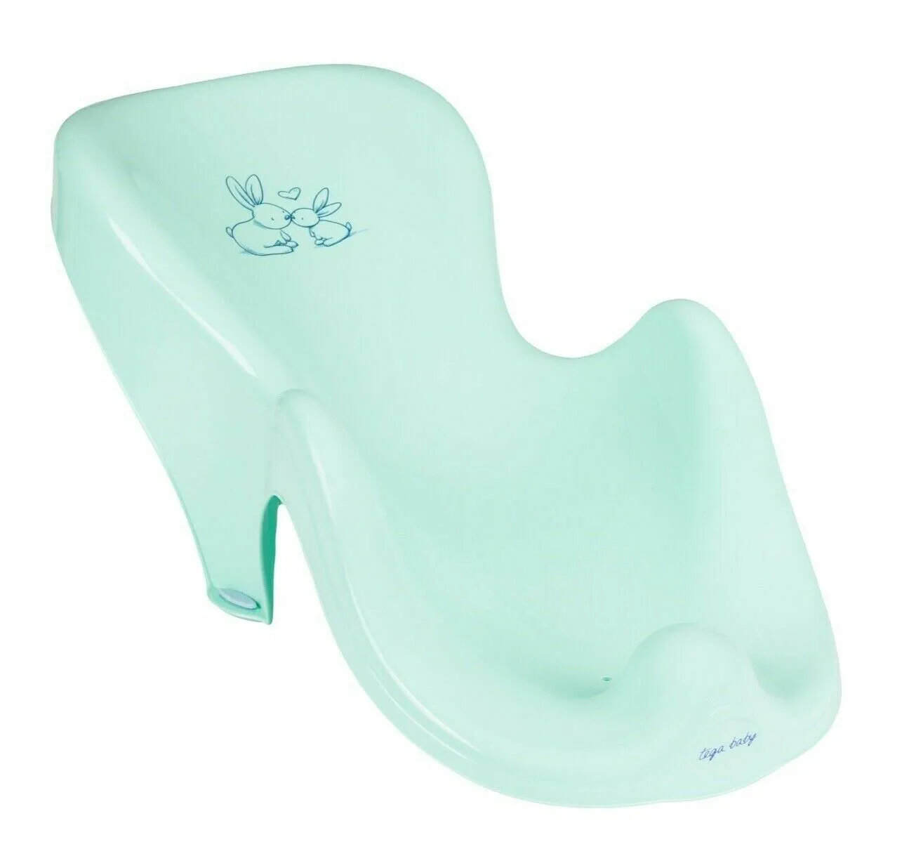 Baby Bath Support Seat Toddler Kids Anatomic Bath Chair Safe Non-Slip Tega Baby Bunny Green