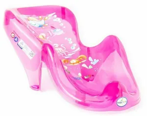 Baby Bath Support Seat Toddler Kids Anatomic Bath Chair Safe Non-Slip Tega Baby Chair Aqua Pink