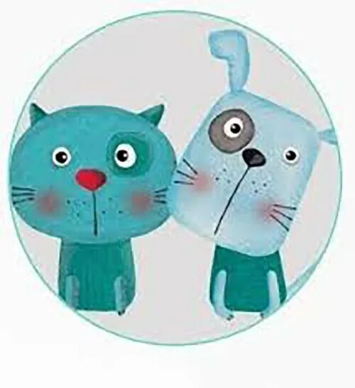 Baby Bath Support Seat Toddler Kids Anatomic Bath Chair Safe Non-Slip Tega Baby Dog & Cat Blue