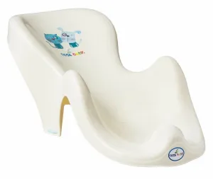 Baby Bath Support Seat Toddler Kids Anatomic Bath Chair Safe Non-Slip Tega Baby Dog & Cat Yellow