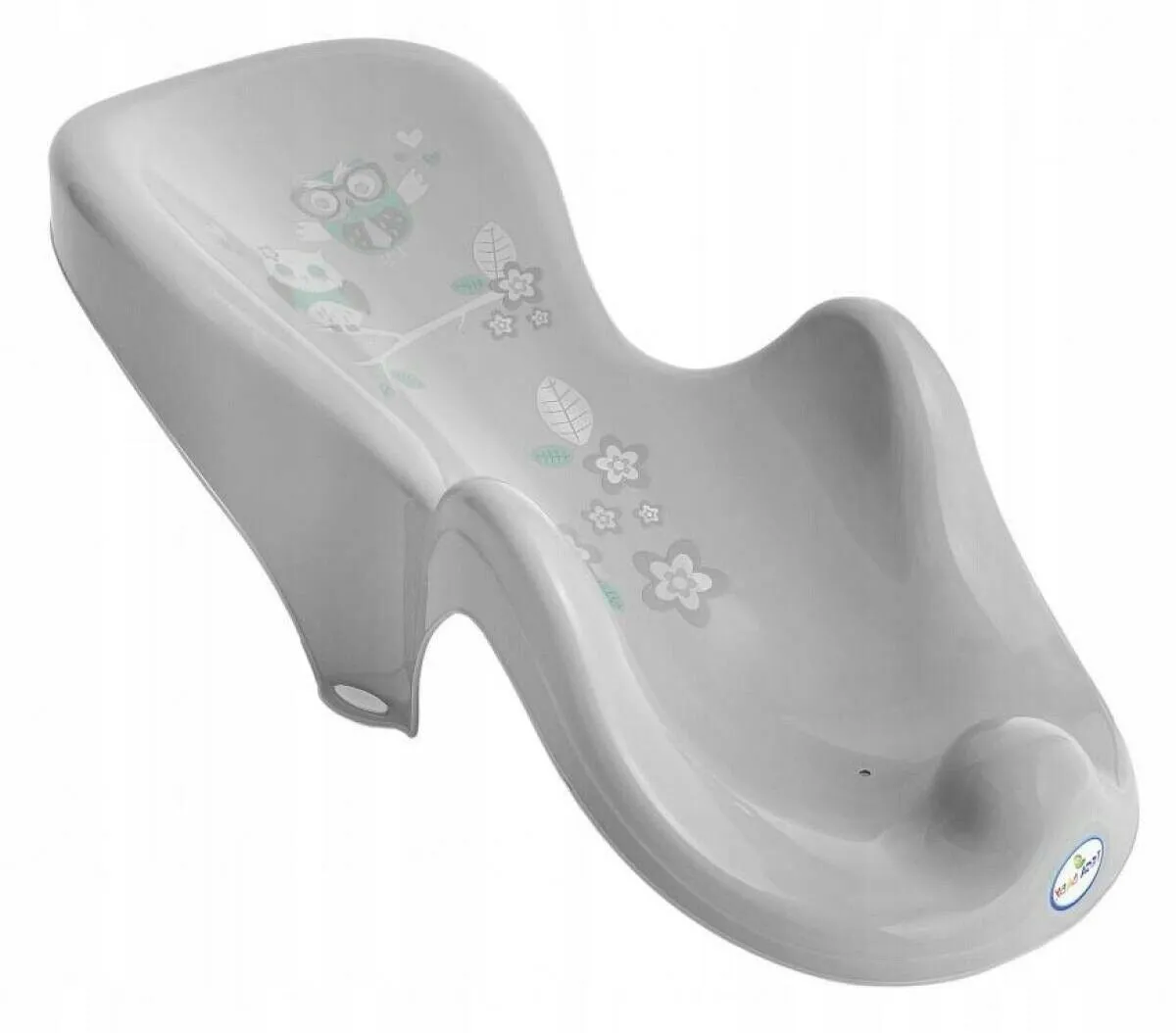 Baby Bath Support Seat Toddler Kids Anatomic Bath Chair Safe Non-Slip Tega Baby Owls Grey