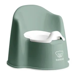 Baby Bjorn Potty Chair (Deep Green/White)