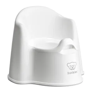 Baby Bjorn Potty Chair (White/Grey)